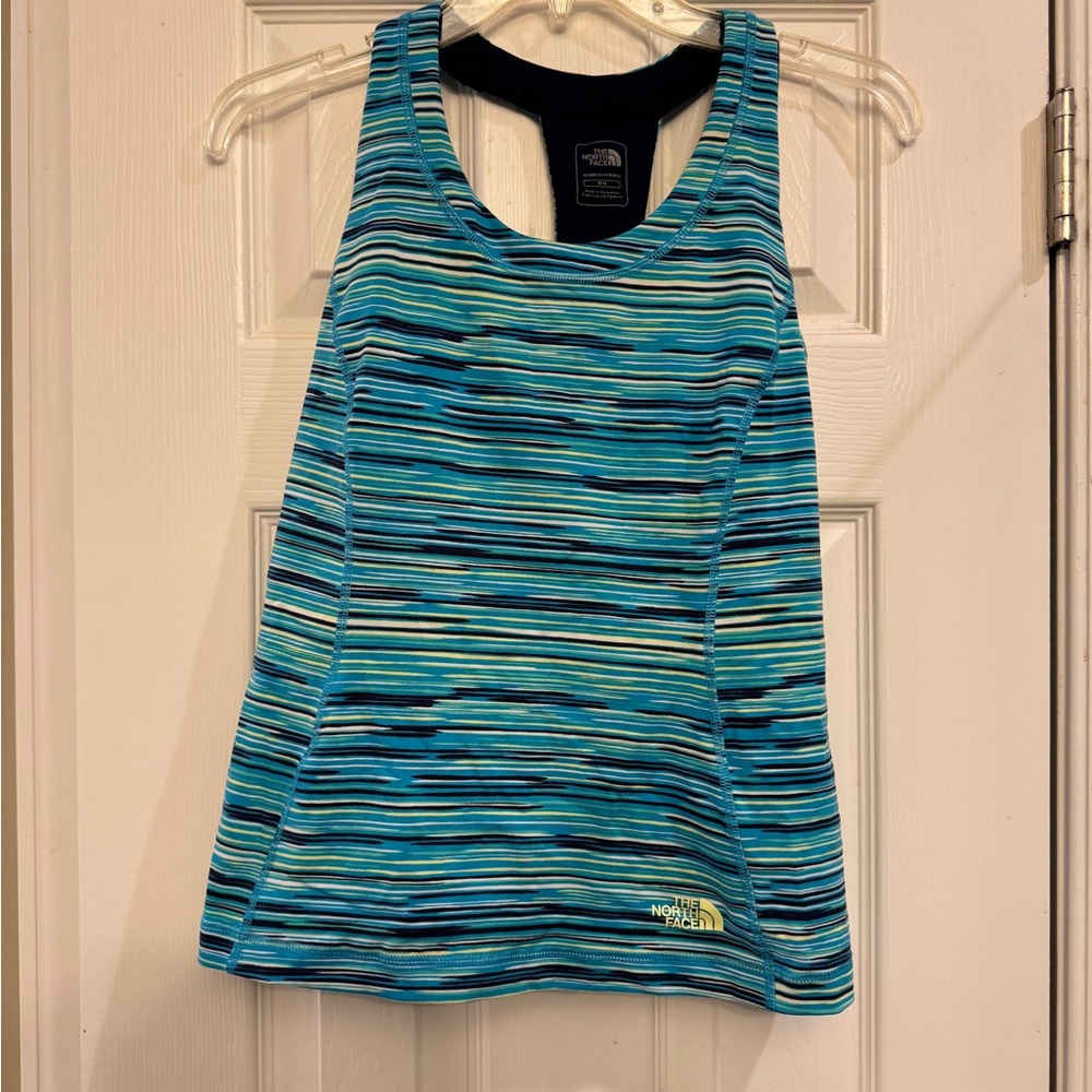 The North Face Women's Blue Striped Tank Top